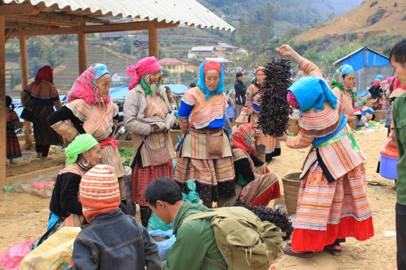 Les marchés ethniques de la province de Lao Cai