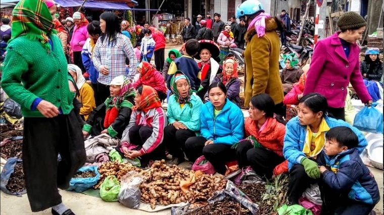 Les marchés ethniques de la province de Cao Bang