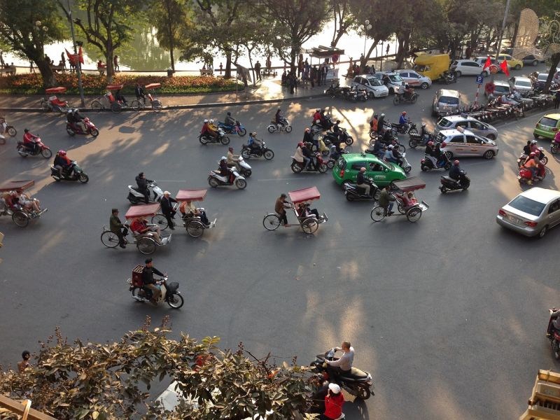 Les taxis au Vietnam