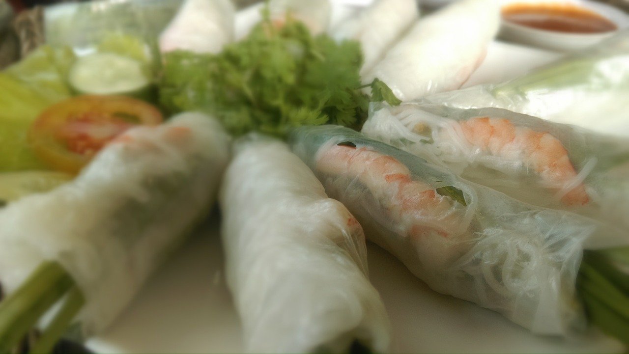 spring rolls 468156 1280