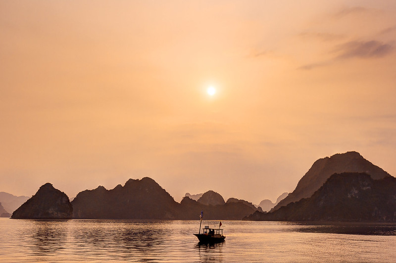 Sunset Ha Long